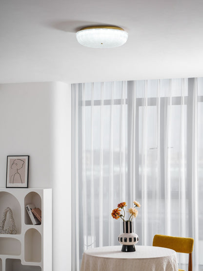 Soft Glass Pendant Light Modern Ceiling Fixture