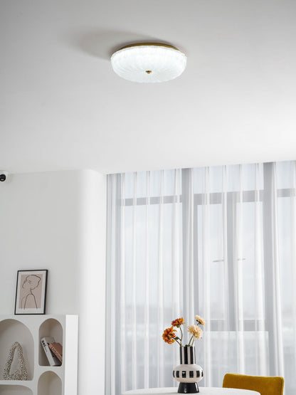 Soft Glass Pendant Light Modern Ceiling Fixture
