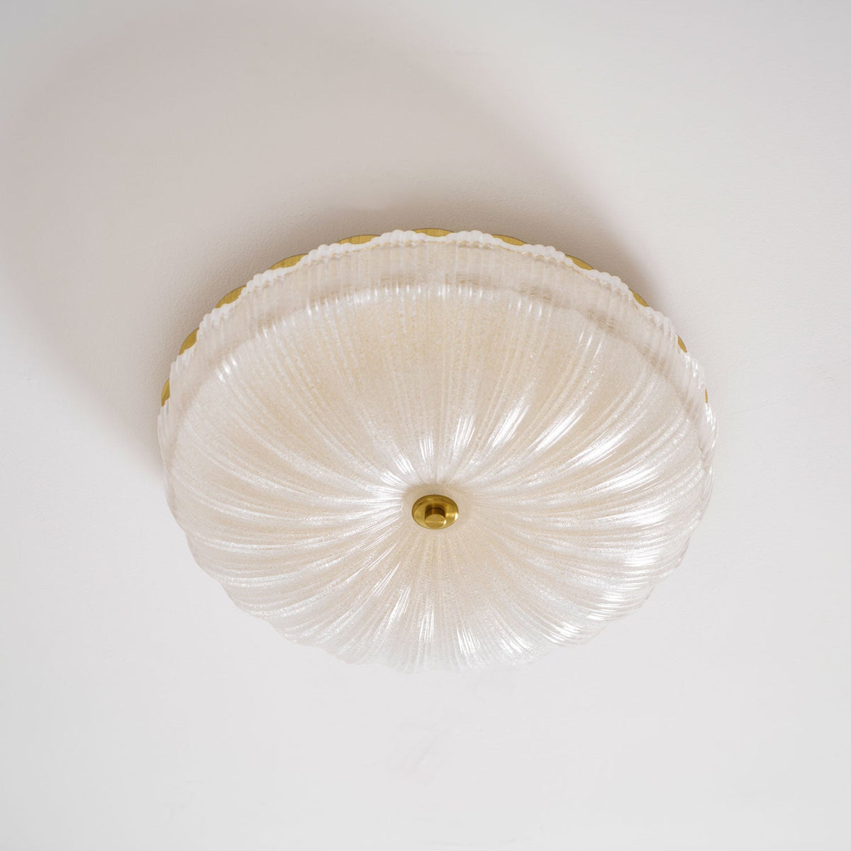Soft Glass Pendant Light Modern Ceiling Fixture