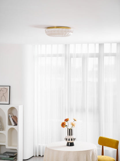 Soft Glass Pendant Light Modern Ceiling Fixture