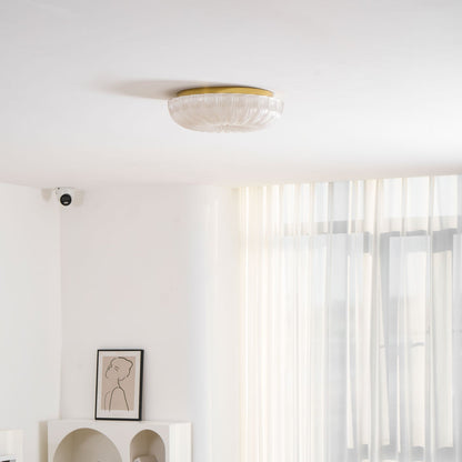 Soft Glass Pendant Light Modern Ceiling Fixture