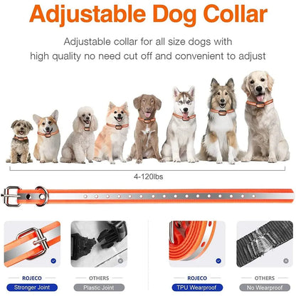 Wireless Remote Dog Training Collar Rechargeable Waterproof