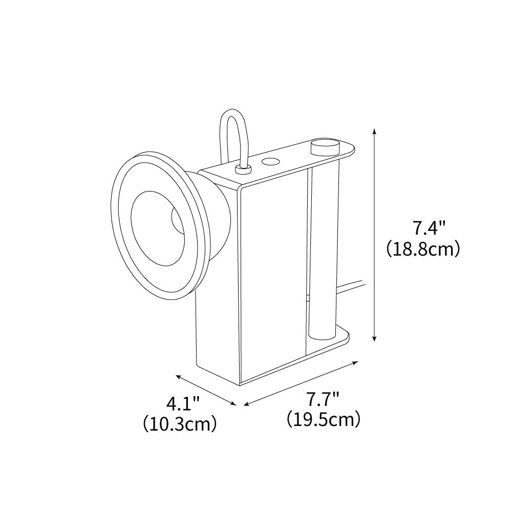 Bright Photography Table Lamp 7.7' - Cofik
