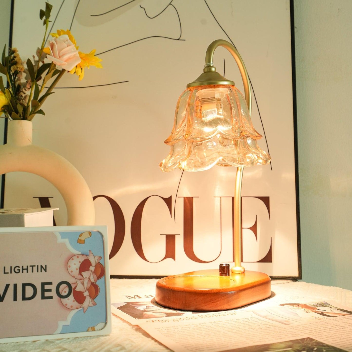 Elegant Floor Table Lamp
