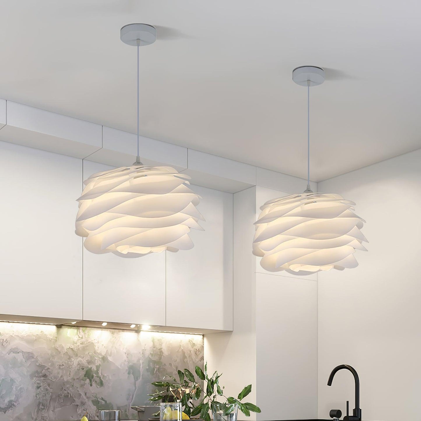 Elegant Flower Pendant Ceiling Light