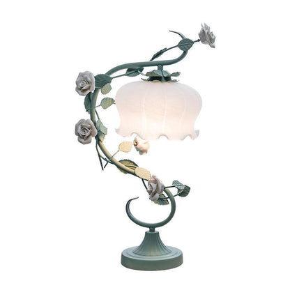 Elegant Glass Adjustable Desk Lamp