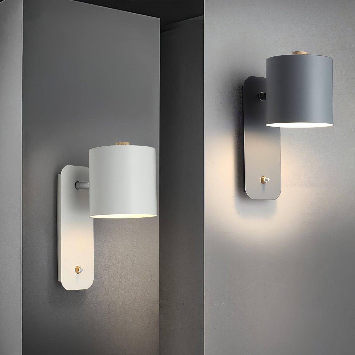 Adjustable Round Wall Mount Lamp