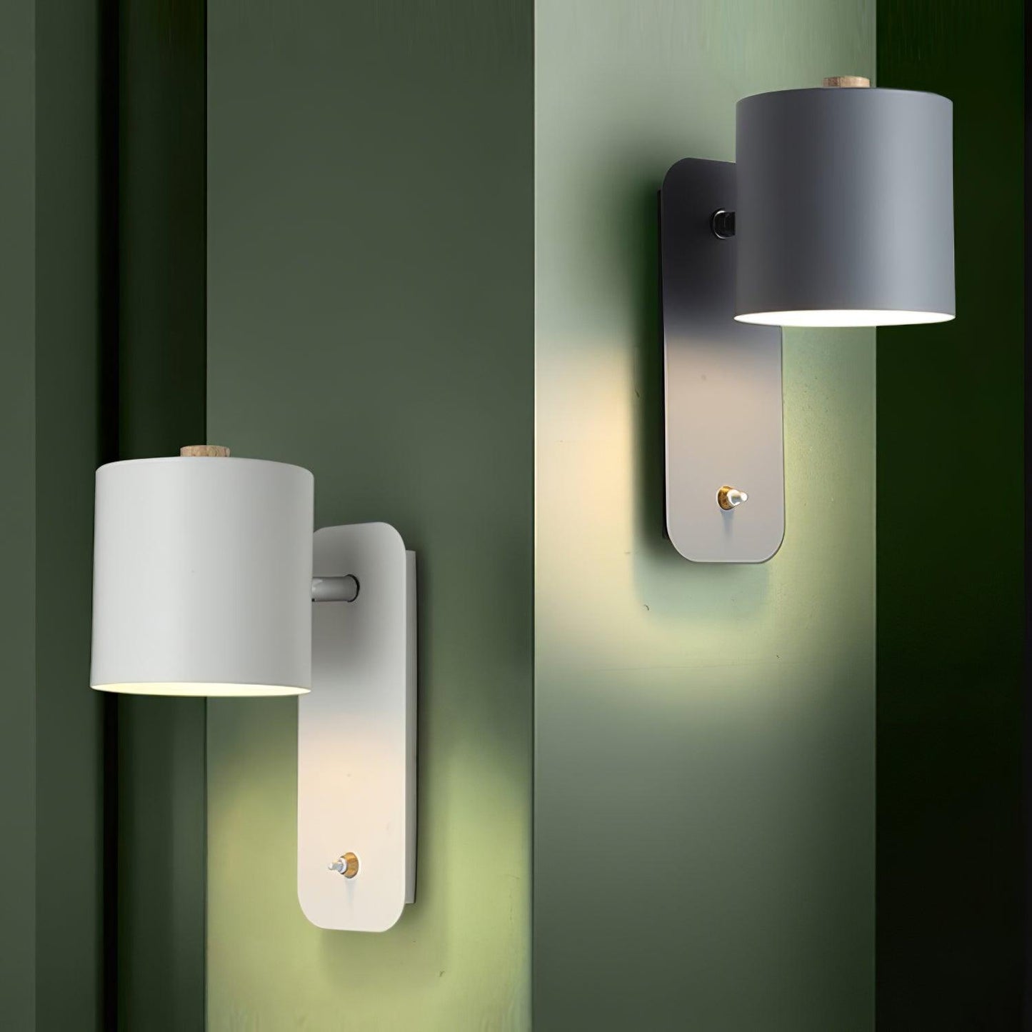 Adjustable Round Wall Mount Lamp