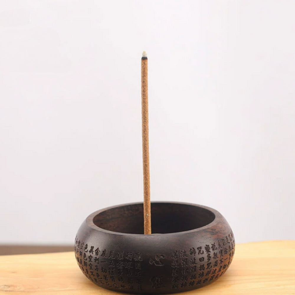 Simple Wooden Incense Holder