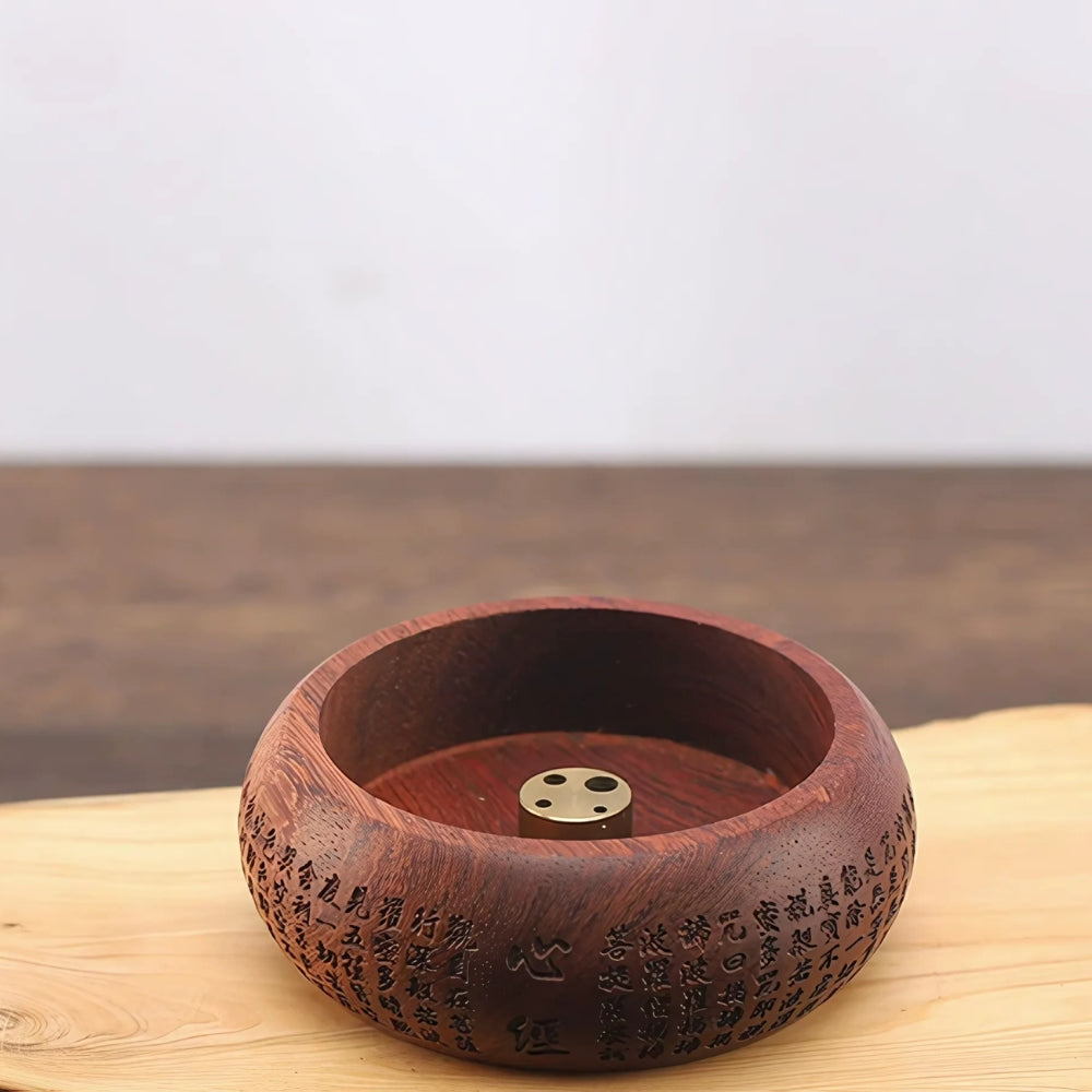 Simple Wooden Incense Holder
