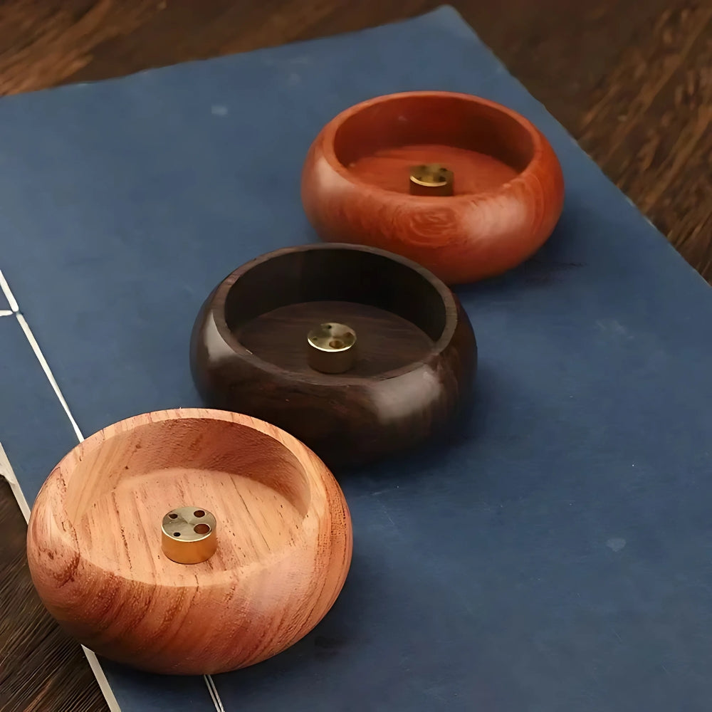 Simple Wooden Incense Holder