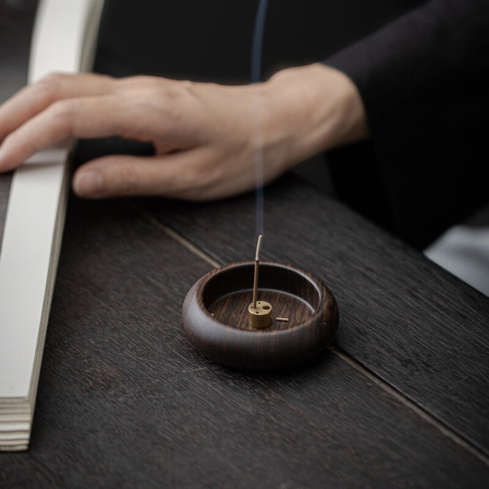 Simple Wooden Incense Holder