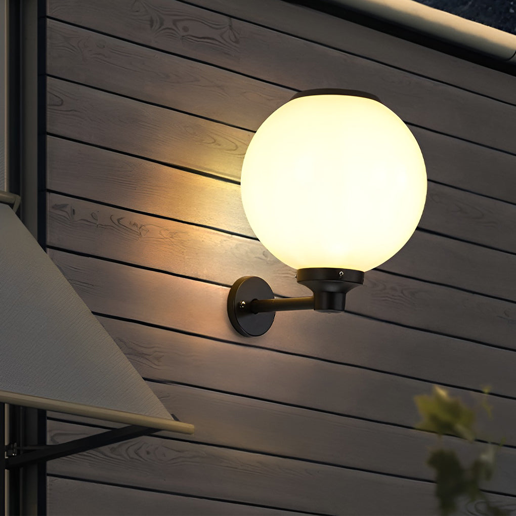 Bright Adjustable Solar Powered Outdoor Wall Lamp