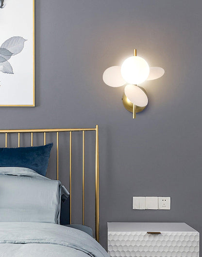 Circular Glass Wall Light