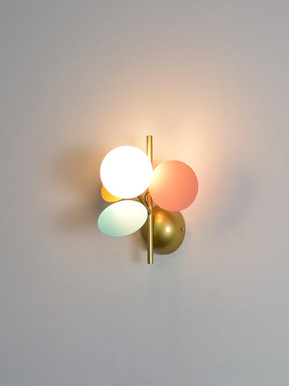 Circular Glass Wall Light