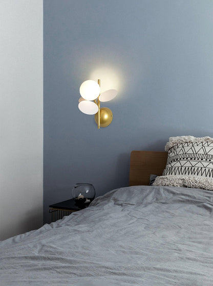 Circular Glass Wall Light