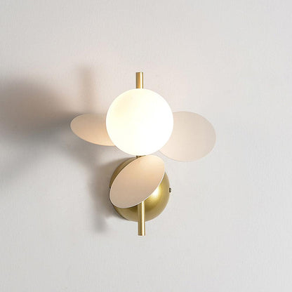 Circular Glass Wall Light