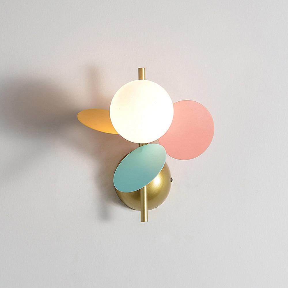 Circular Glass Wall Light