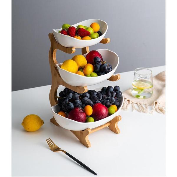 Traditional Wooden Plate Display Rack