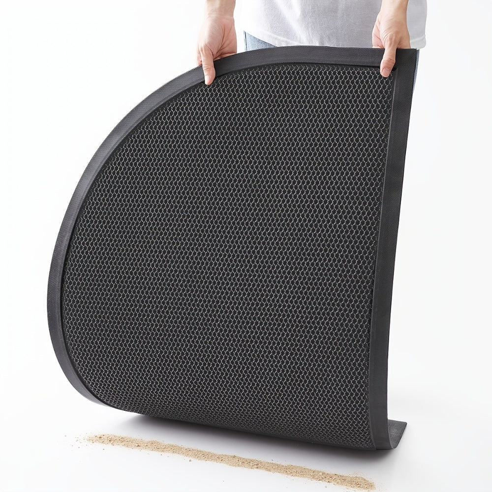 Waterproof Half Round Door Mat for Entrance