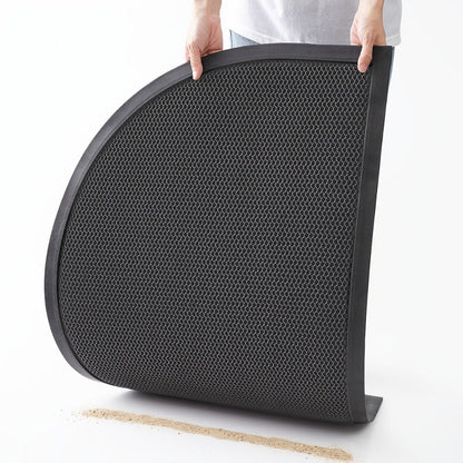 Waterproof Half Round Door Mat for Entrance