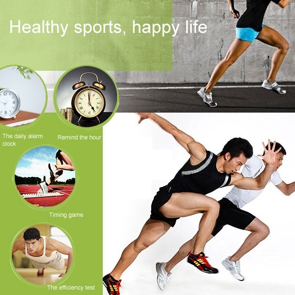 Accurate Digital Sports Stopwatch Timer with Strap