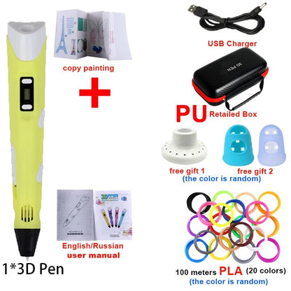 Colorful Kids Art Drawing Pen
