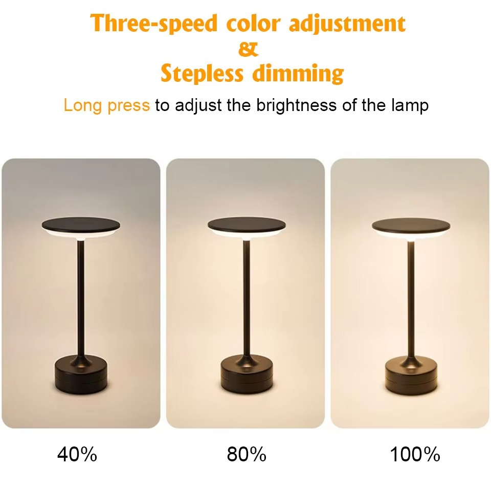 Slim USB Powered Touch Desk Lamp