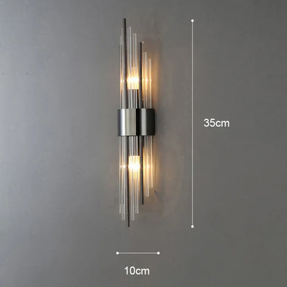 Luxury Golden LED Indoor Wall Lamp