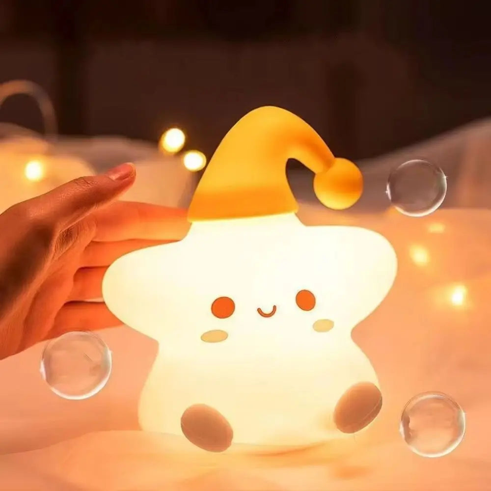 Colorful Soft Glow Night Light Lamp