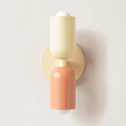 Simple White LED Wall Light Double Heads - Cofik