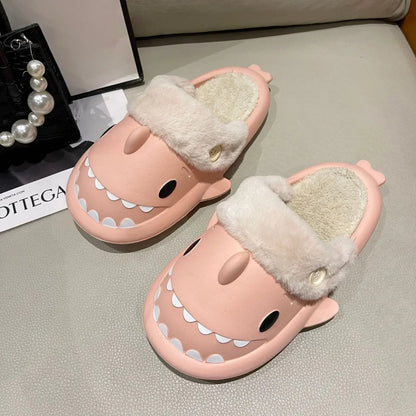 Comfy Shark Foot Slippers for Men and Women