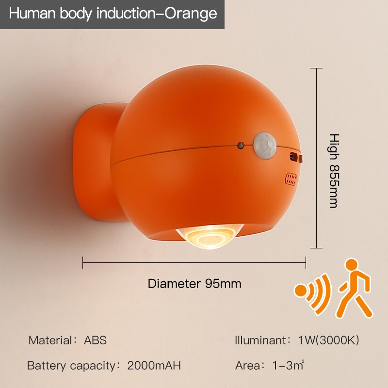 Smart Automatic Rechargeable Wall Light