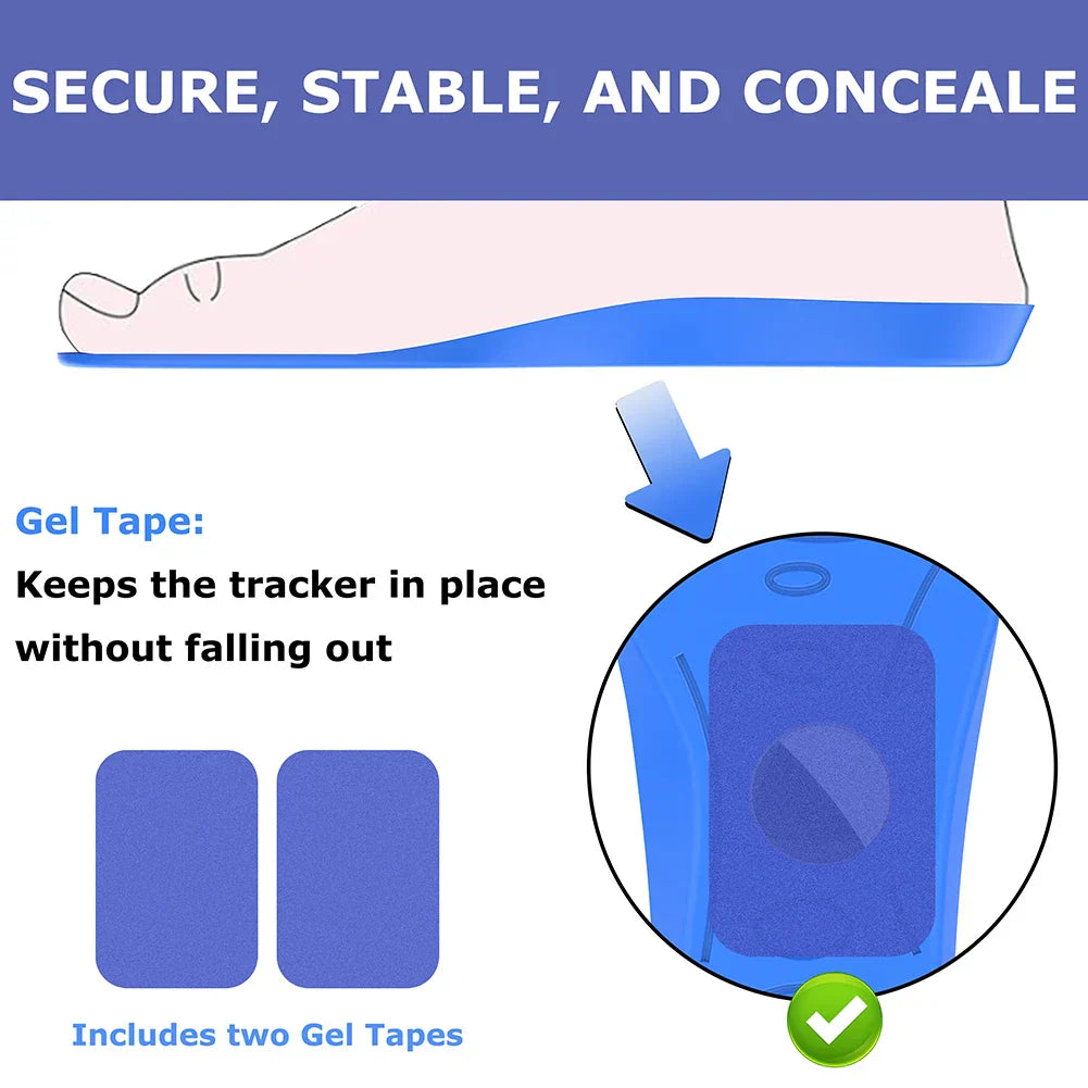Trackable GPS Shoe Insole Holder