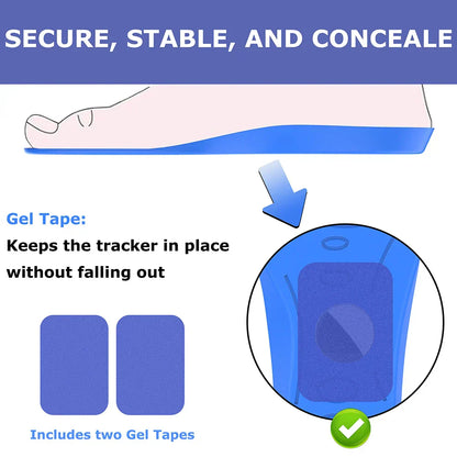 Trackable GPS Shoe Insole Holder