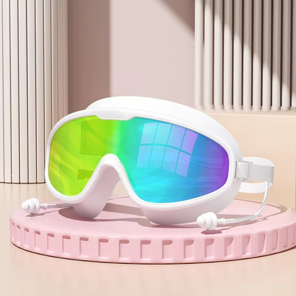 Clear Adult Swim Goggles - Waterproof UV Protection