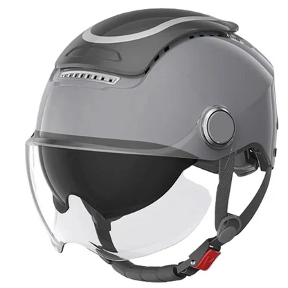 Lightweight Open Face Motorbike Helmet with Dual Visor