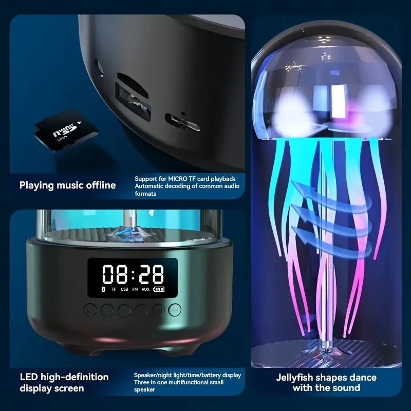 Compact LED Speaker Table Lamp