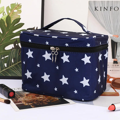 Stylish Animal Print Travel Makeup Bag