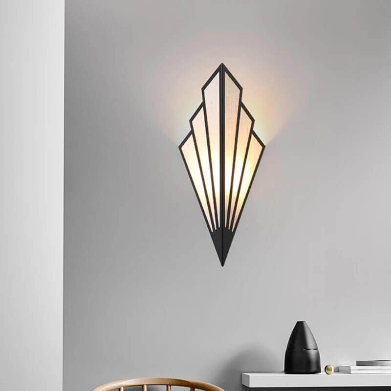 Elegant Bronze Semi Circle Wall Lamp - Cofik