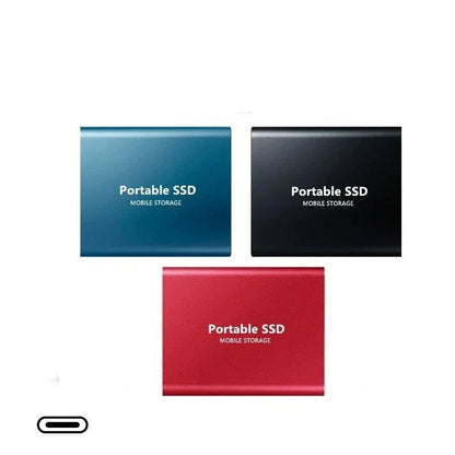 Fast Portable 128GB External SSD Drive