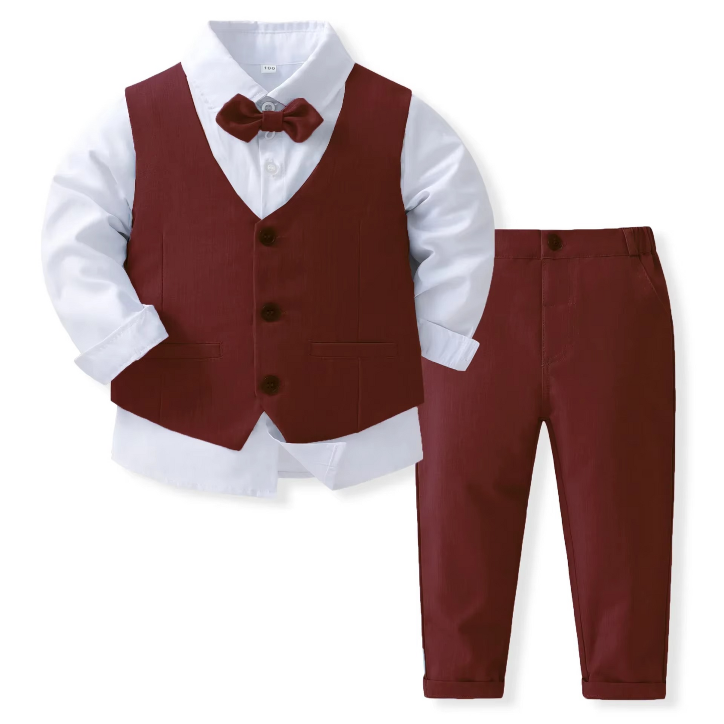 Classic Boys Cotton Suit Set for Kids