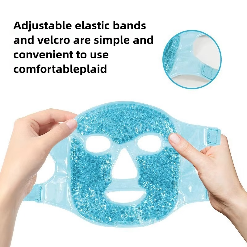Thermal Full Face Gel Mask with Eye Mask