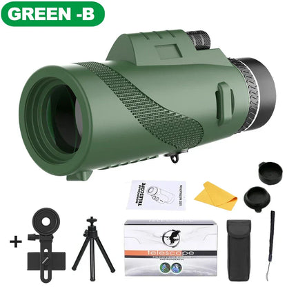 Compact High Definition Monocular Telescope