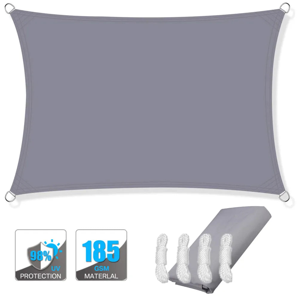 Outdoor Waterproof Sun Shade Sail with UV Resistance
