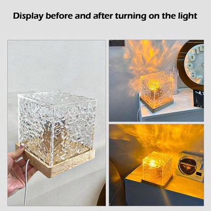 Bright Crystal Bedside Table Lamp - Cofik