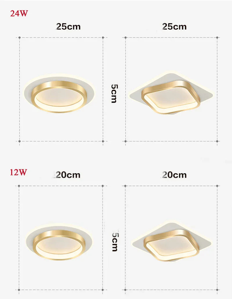 Modern Slim LED Ceiling Light - Cofik