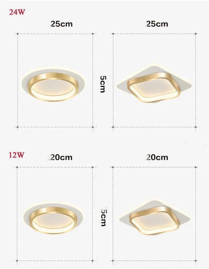 Modern Slim LED Ceiling Light - Cofik