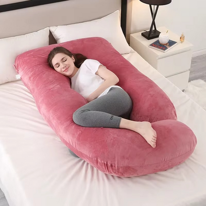 Comfortable Full Body Pregnancy Pillow for Side Sleepers