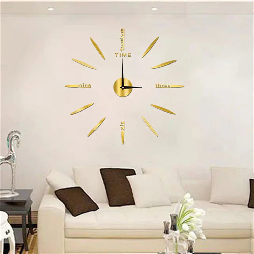 Modern Big Designer Acrylic Wall Clock